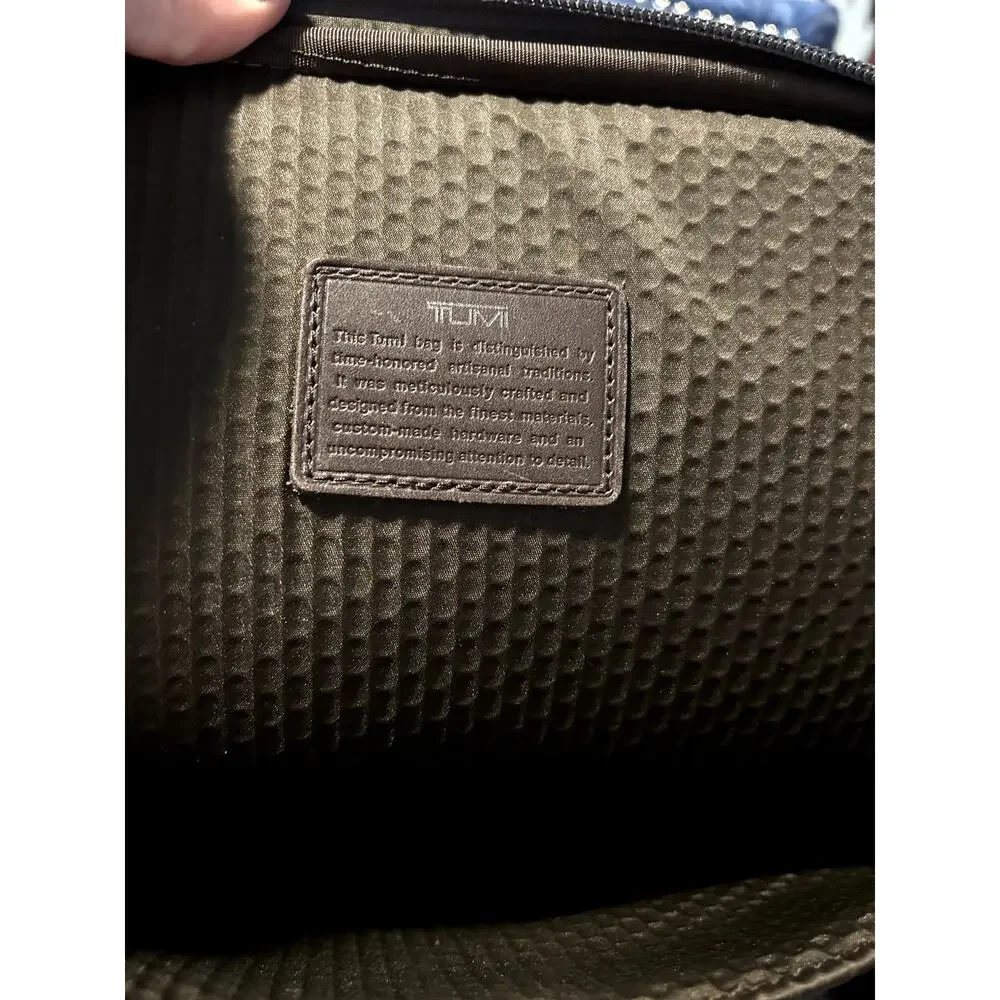 Tumi Alpha Bravo Backpack Grey Brown